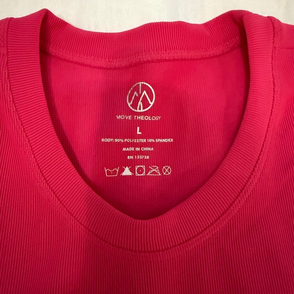 Brand New MOVE THEOLOGY Crossover Ribbed Tank - Size Large - Picture 3 of 4